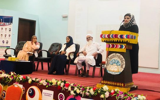 Thumbay Hospital Day Care, University City Road Muweilah-Sharjah Conducts Free Health Talk Session for the students of Gulf Asian School Sharjah.