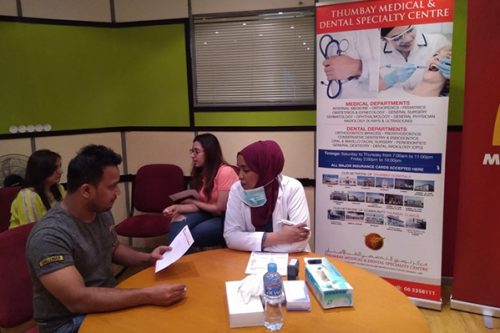 Thumbay Medical & Dental Specialty Centre Sharjah Organizes Health Awareness Event at McDonalds Head office, Sharjah