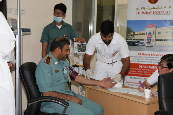 Thumbay Hospital Conducts Health Camp for General Directorate of Residence & Foreigners Affairs Fujairah