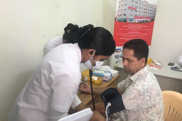 Thumbay Hospital Day Care Conducts Corporate Wellness Camp at G4S Gargash Labour Acommodation