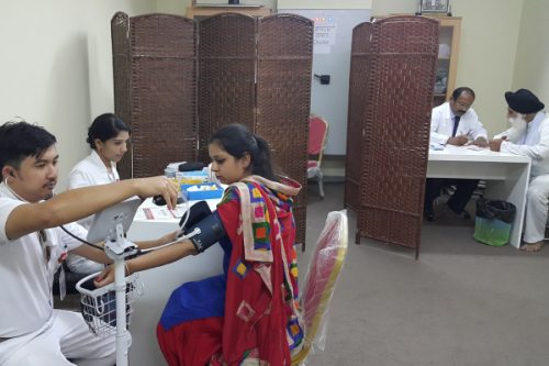 Thumbay Hospital Day Care – University City Road, Sharjah conducted a health awareness program at Gurudwara Dubai