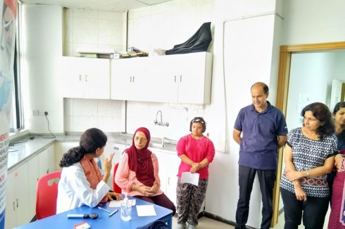 Thumbay Medical & Dental Specialty Centre Sharjah Organizes Ophthalmology Screening & Health Checkup Camp at Manzil Centre Sharjah