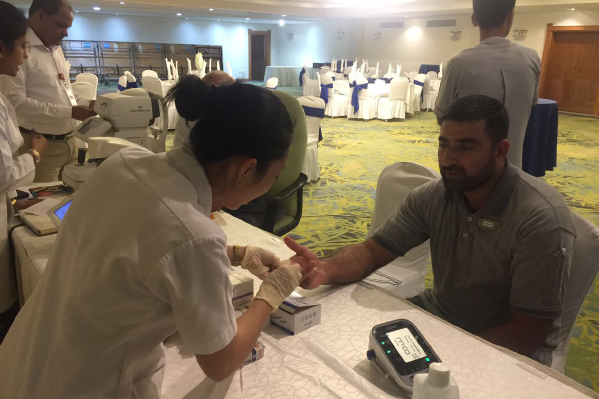 Thumbay Hospital Ajman Conducts Free Health Camp at Coral Beach Resort