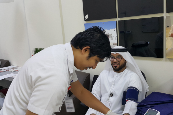 Thumbay Hospital Day Care Conducts Health Checkup Camp at Ministry of Social Affairs Sharjah