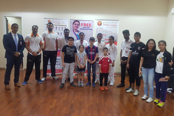 Thumbay Hospital Day Care Conducts Health Checkup and Kids Awareness Camp