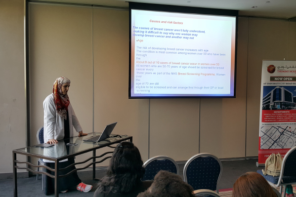 Thumbay Hospital Day Care Conducts Breast Cancer Awareness Program and Health Camp at Centro Sharjah Hotel.