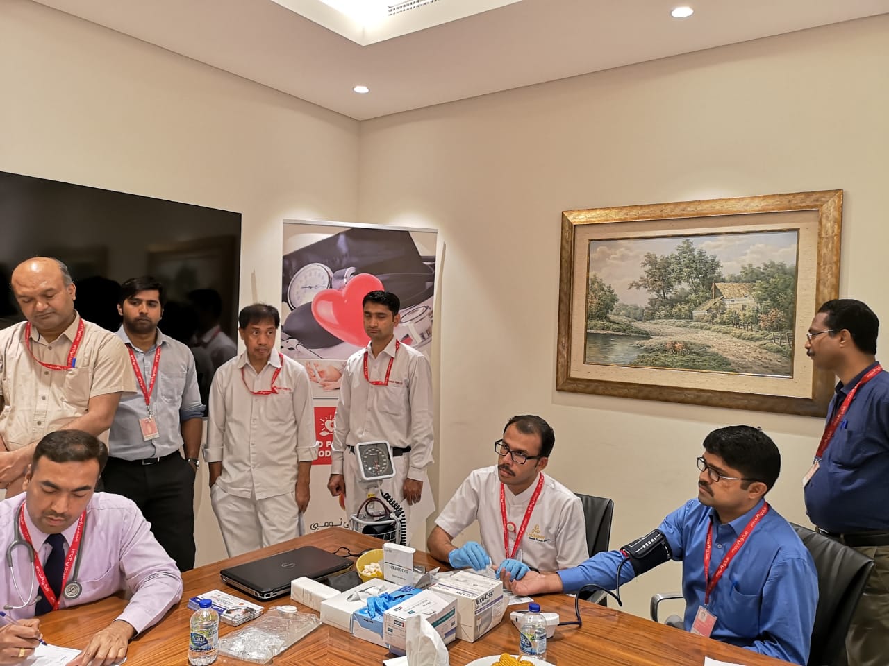 Thumbay Hospital Day Care, Muweilah-Sharjah Conducts Free Health Camp at IFFCO Group Sharjah