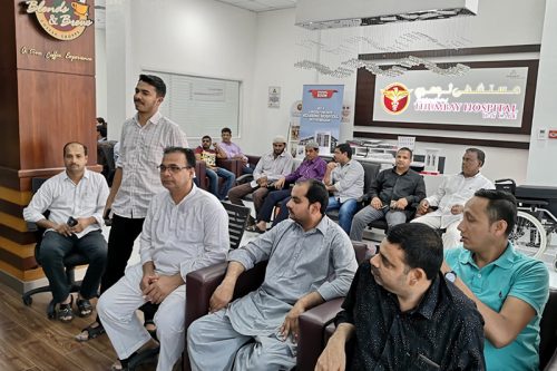 Thumbay Hospital Day Care, University City Road Muweilah-Sharjah Conducts Iftar for IIFCO Group employees.
