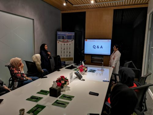 Thumbay Hospital Day Care, University City Road Muwailah-Sharjah Organizes Breast Cancer Awareness Event in Emirates Publishing Association